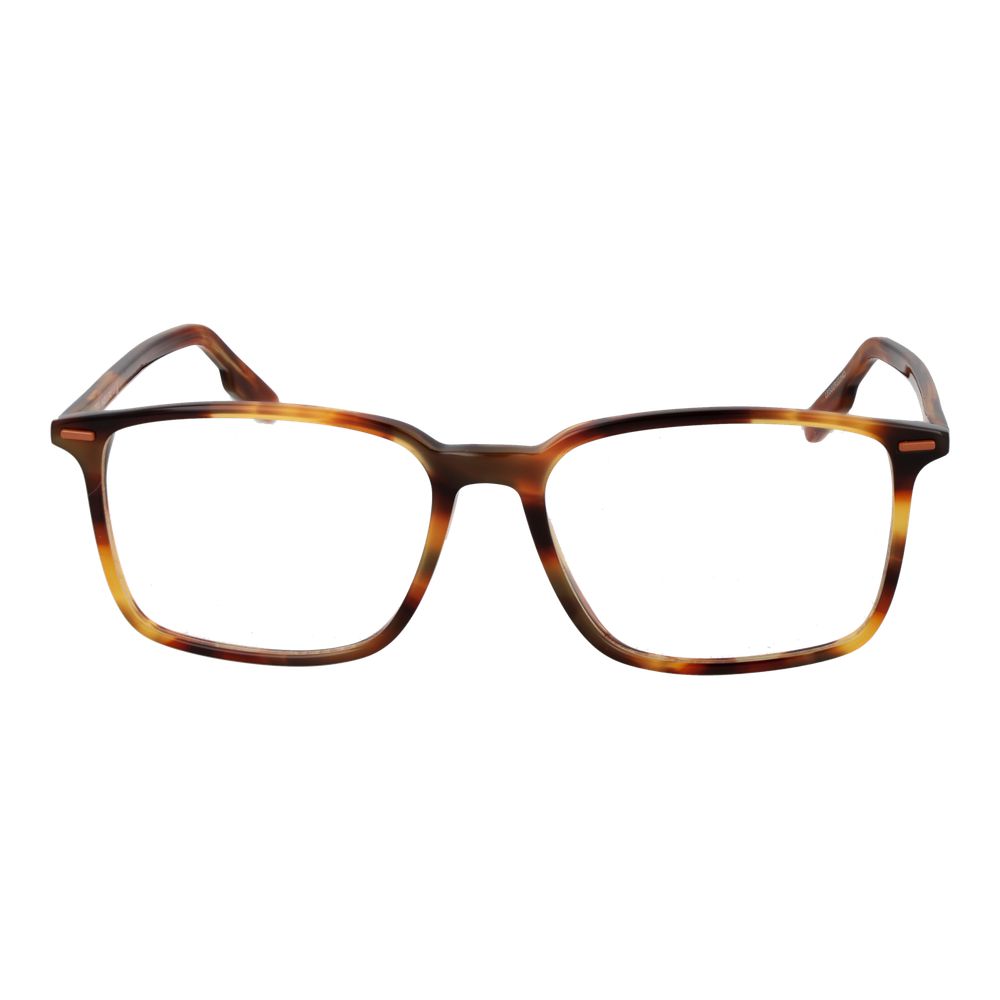 Ermenegildo Zegna Braune Brille aus Azetat (Gestell)