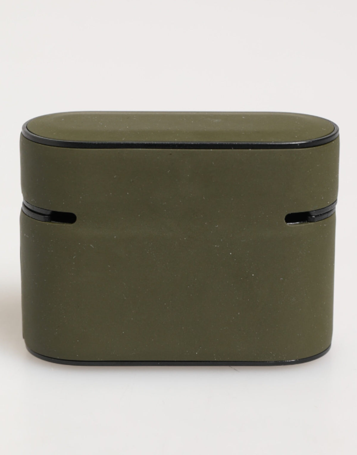 Dolce & Gabbana Army Green Rubber Logo Embossed Accessories AirPods Case
