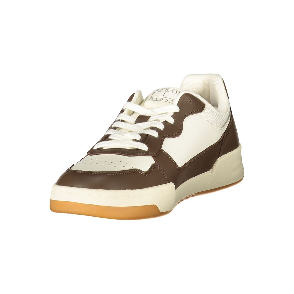 Tommy Hilfiger Men's White Polyurethane Sneaker