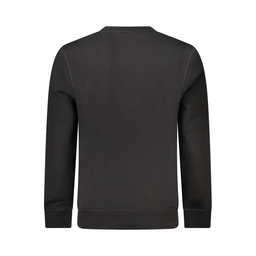 Hugo Boss Schwarzer Herrenpullover aus Baumwolle