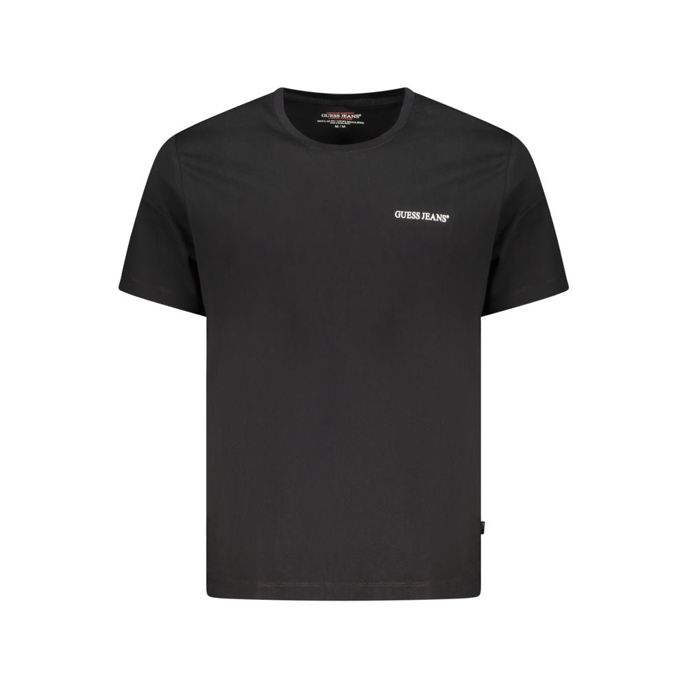 Guess Jeans Men's Black Cotton T-Shirt