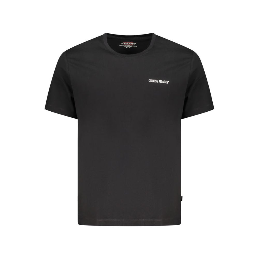 Guess Jeans Men's Black Cotton T-Shirt