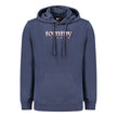 Tommy Hilfiger Blaues Herren-Kapuzensweatshirt aus Baumwolle