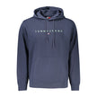 Tommy Hilfiger Blauer Baumwoll-Kapuzenpullover für Herren