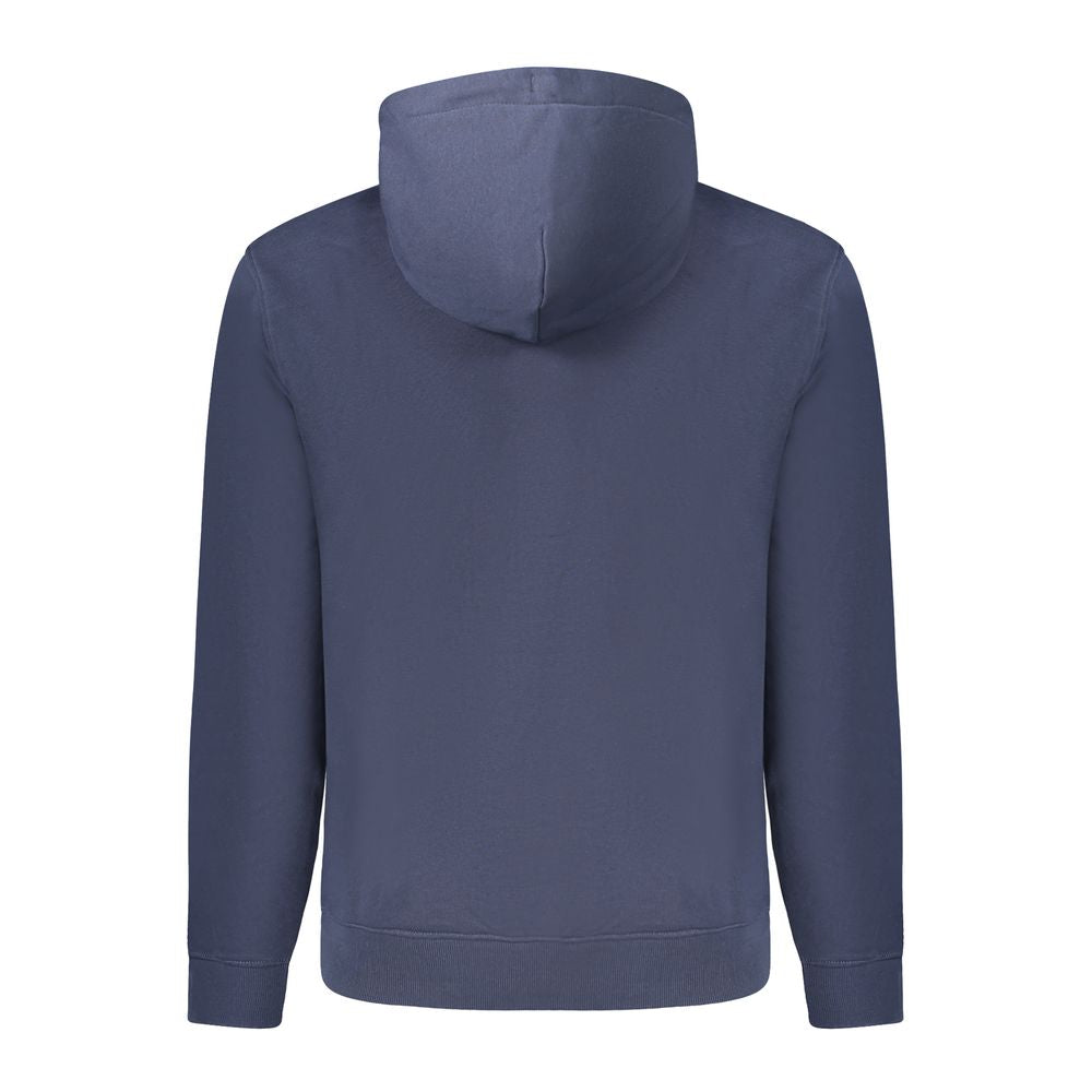 Tommy Hilfiger Men's Blue Cotton Hoodie