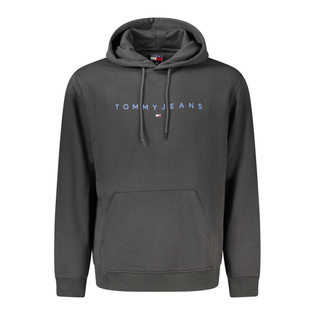 Tommy Hilfiger Schwarzer Baumwoll-Sweatshirt