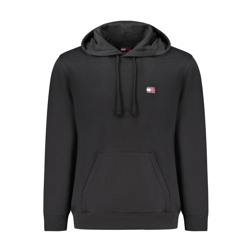 Tommy Hilfiger Schwarzer Herren-Hoodie aus Baumwolle