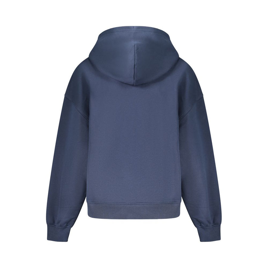 Tommy Hilfiger Women's Blue Cotton Sweatshirt