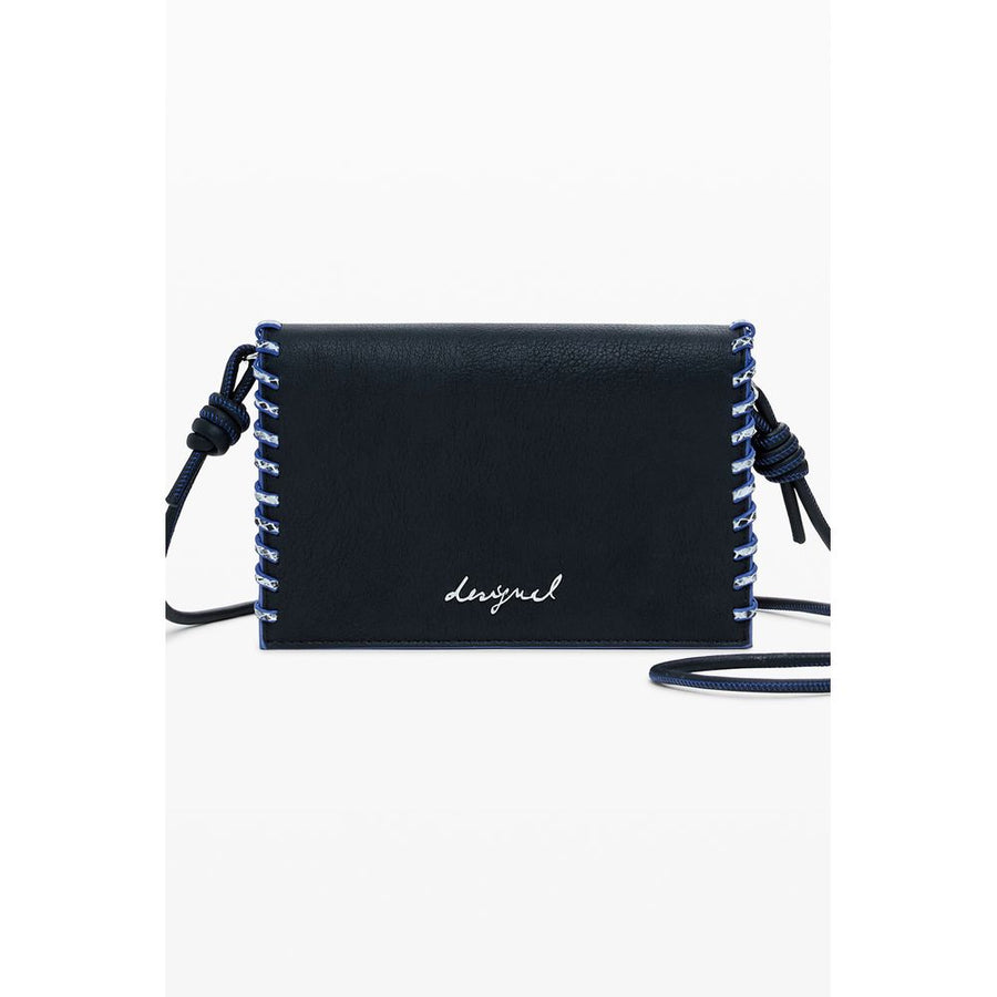 Desigual Nero Poliuretano Damen Geldbörse