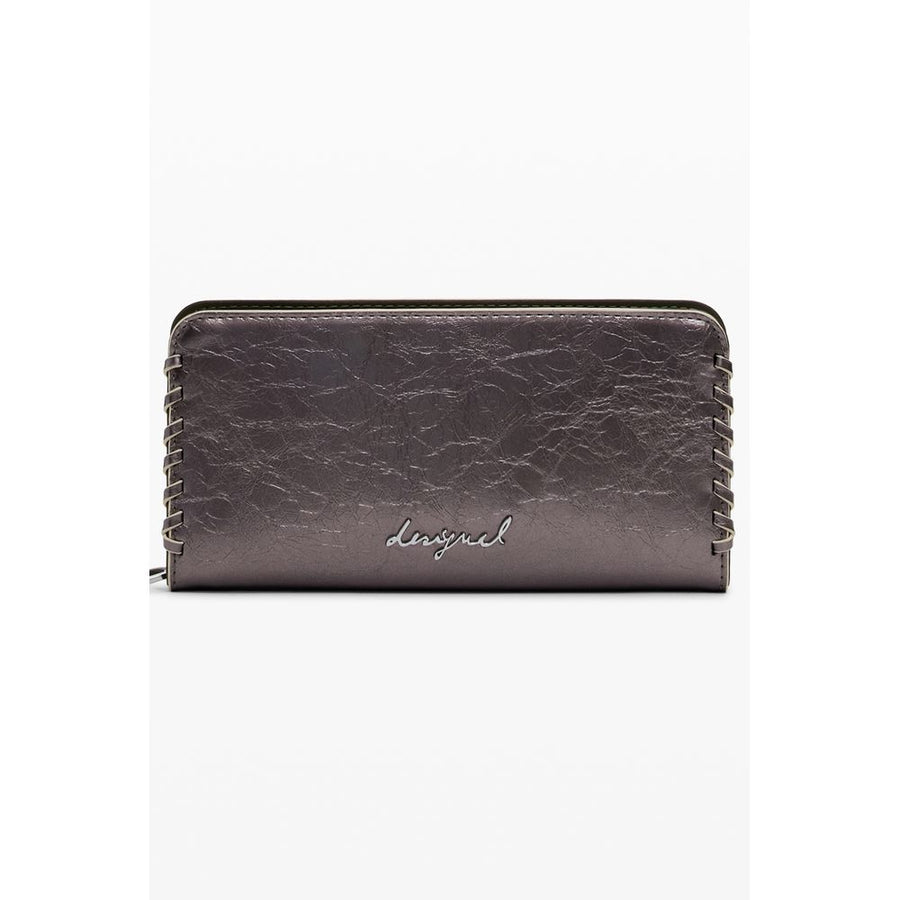 Desigual Bronze Polyethylen Frauen Brieftasche