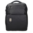 Piquadro Schwarzer Lederrucksack