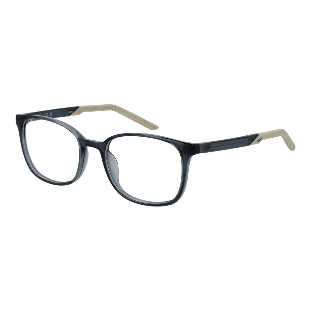 Nike Grey and Silver Stainless Steel Glasses Frames