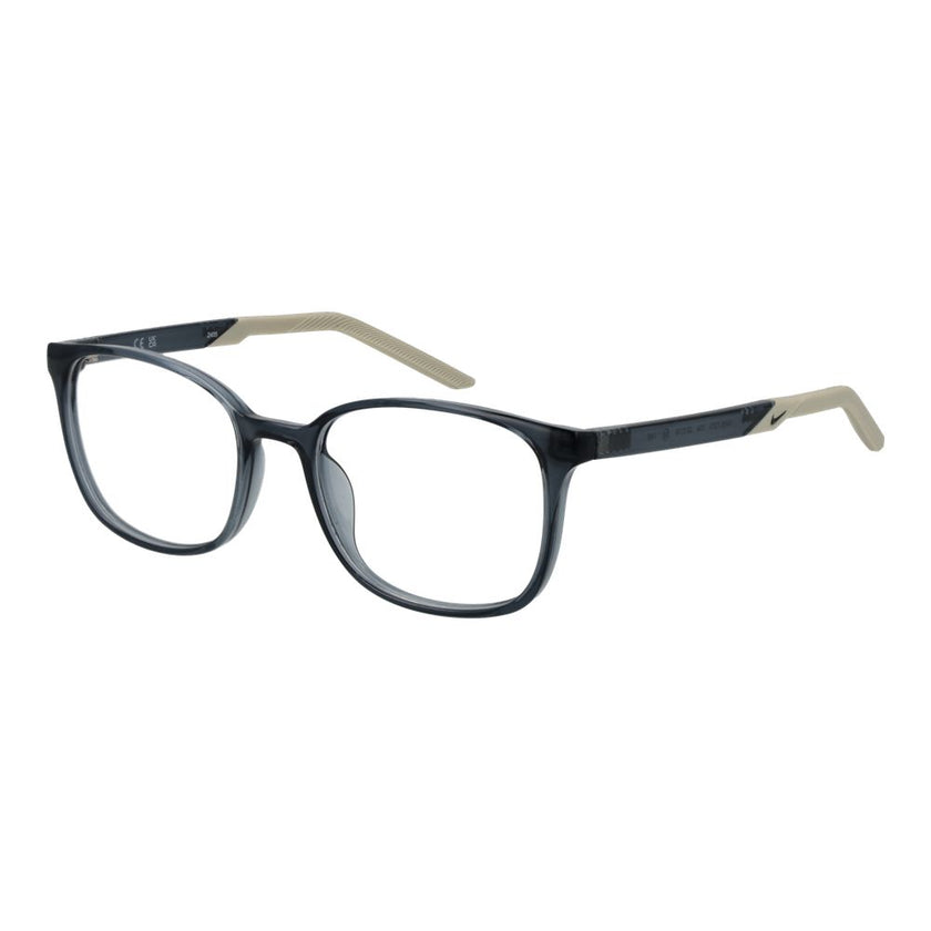 Nike Grey and Silver Stainless Steel Glasses Frames