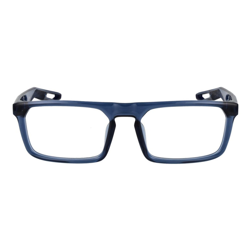 Nike Blaue Brille aus Edelstahl (Gestell)