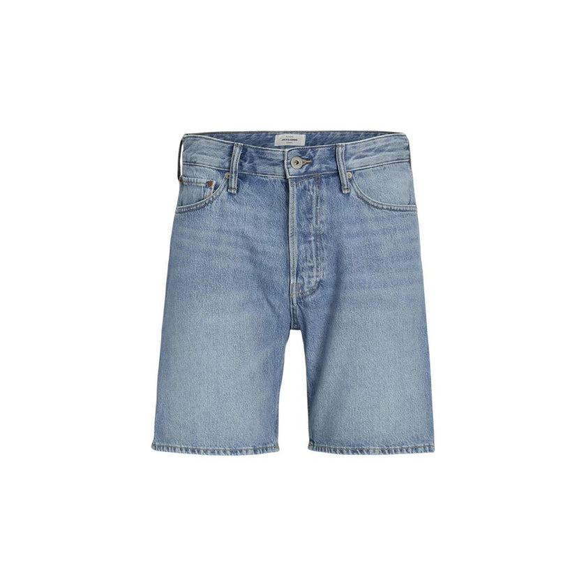 Jack Jones Blaue Baumwoll-Bermudashorts