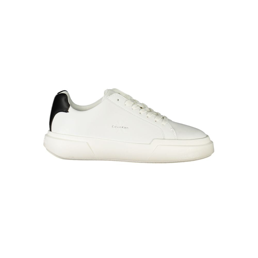 Calvin Klein White Women's Polyurethane Sneakers