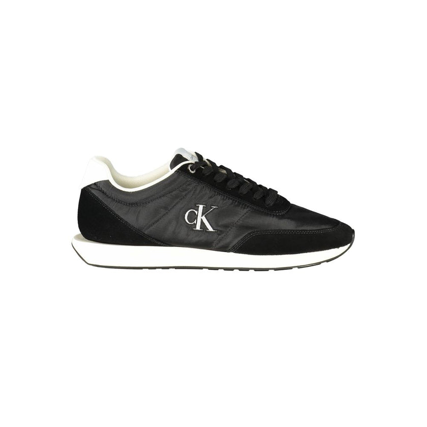 Calvin Klein Schwarzer Herren-Sneaker aus Polyester