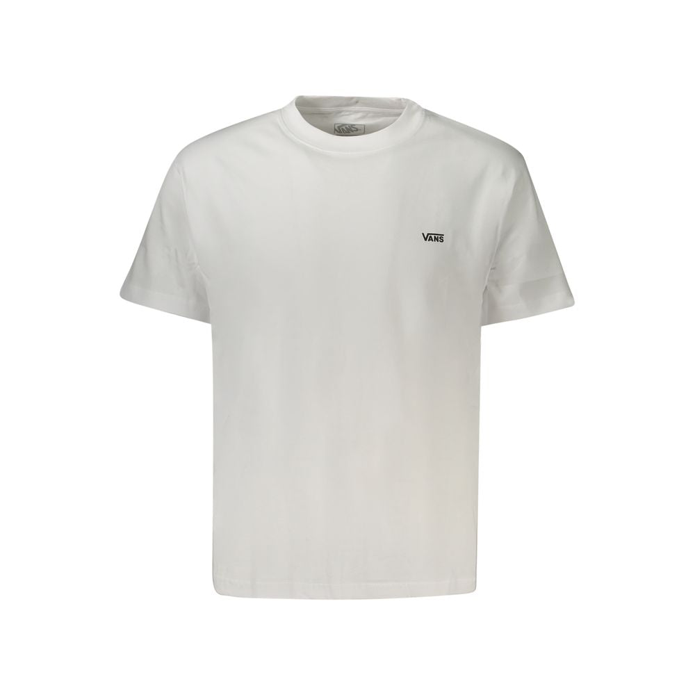 Vans White Cotton Men's T-Shirt