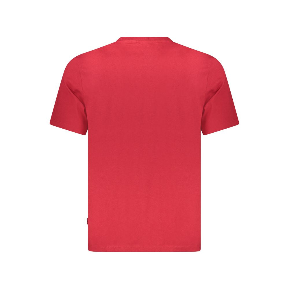 Pepe Jeans Men's Red Cotton T-Shirt