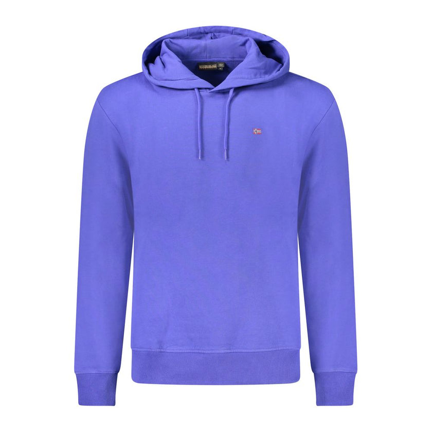 Napapijri Blauer Baumwoll-Sweatshirt