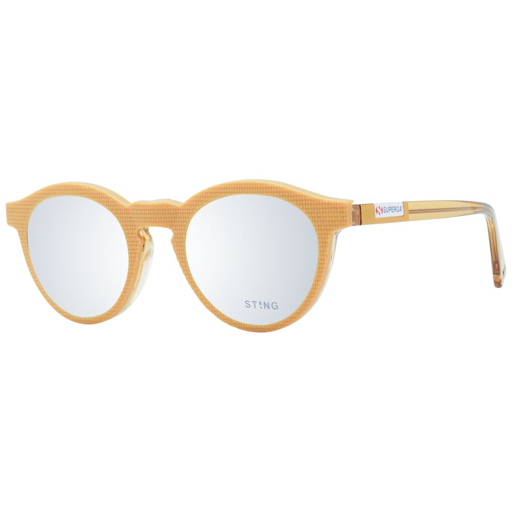 Sting Eyeglasses Frame in Brown Acetate and Plastic