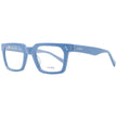 Sting Blaue Acetat- und Kunststoffbrille (Rahmen)