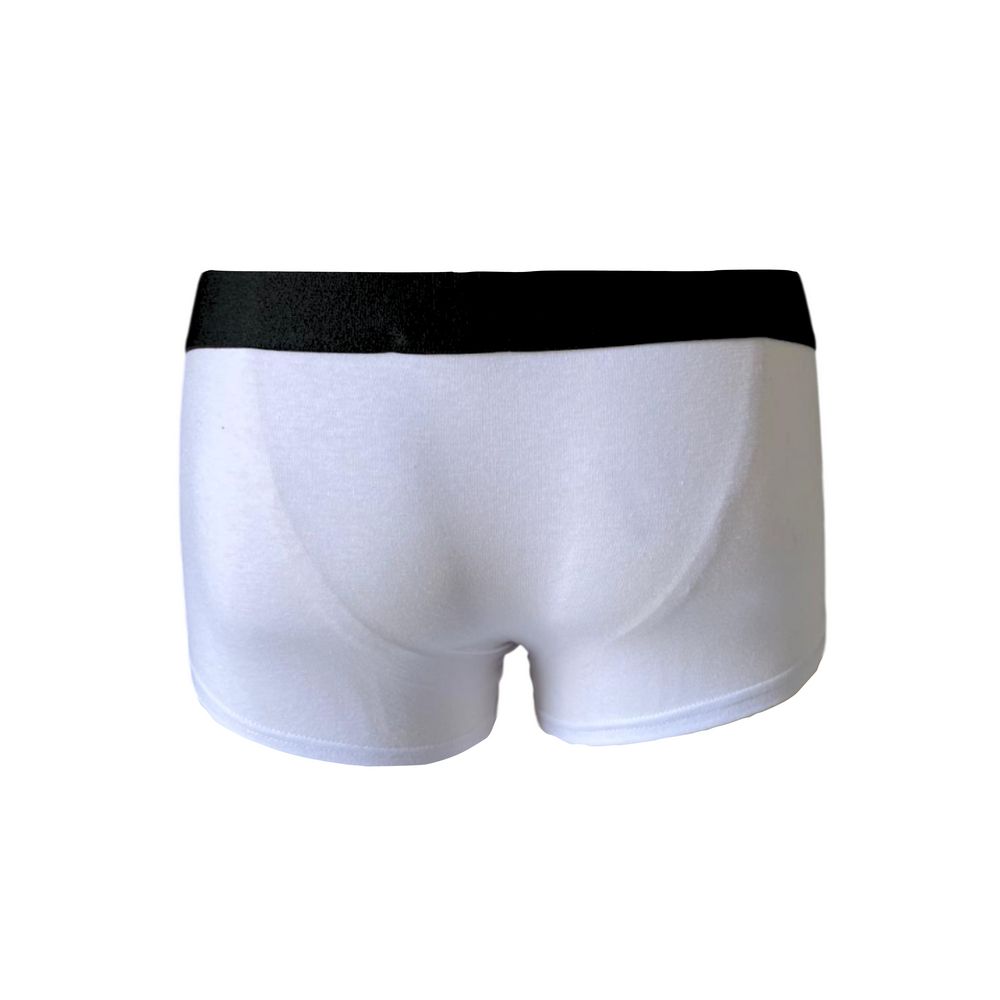 Bikkembergs Weiße Herren-Boxershorts aus Baumwolle