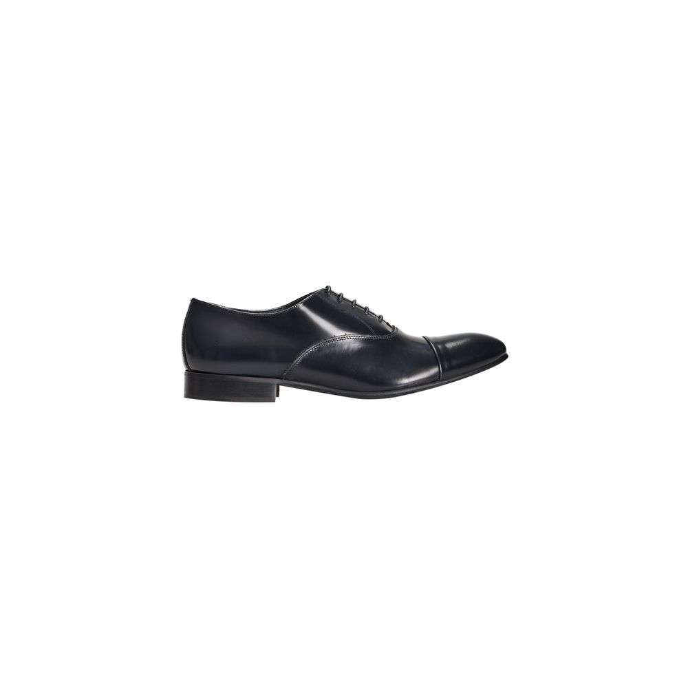 Roberto Pepe Luxury Blue Calfskin Men's Loafers