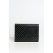 Trussardi Schwarzer Polyester Männer Clutch