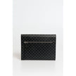 Trussardi Schwarzer Polyester Männer Clutch