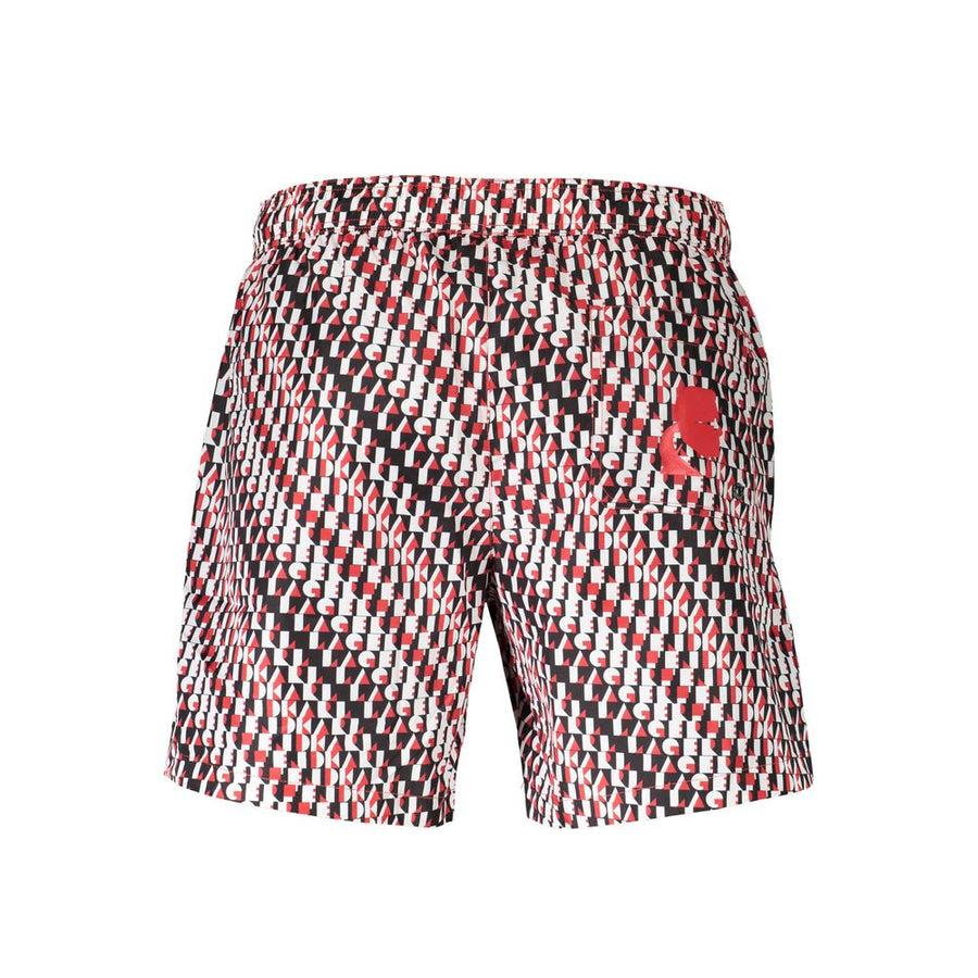 Karl Lagerfeld Schwarze Badeshorts aus Polyester für Herren
