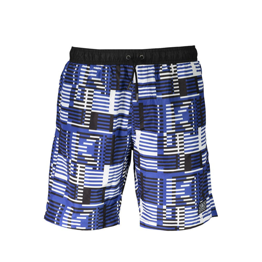 Karl Lagerfeld Blaue Polyester-Badebekleidung