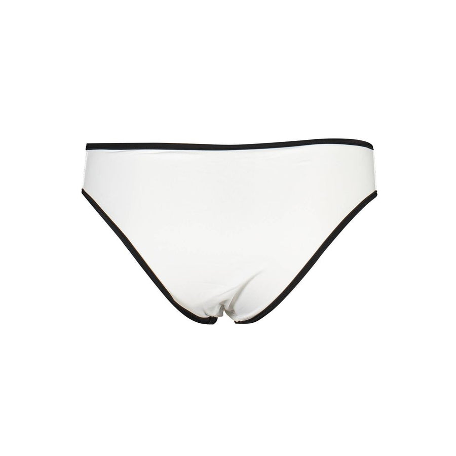 Karl Lagerfeld Weiße Elastan-Badebekleidung
