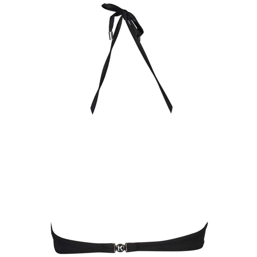 Karl Lagerfeld Schwarz Elastan Bademode