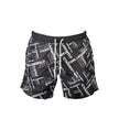 Karl Lagerfeld Schwarze Badeshorts aus Polyester für Herren