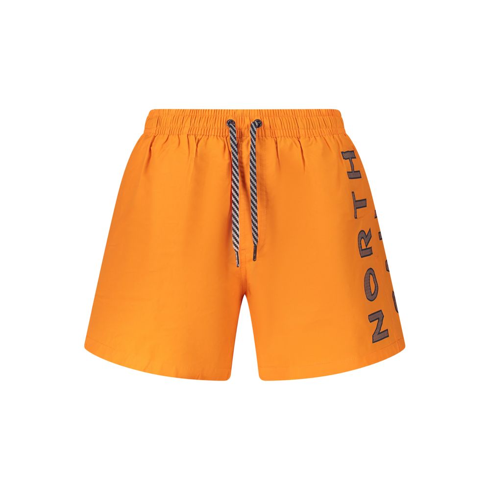 North Sails Orangefarbene Bademode aus Baumwolle