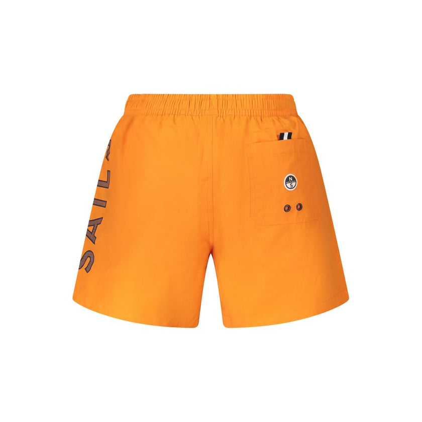 North Sails Orangefarbene Bademode aus Baumwolle