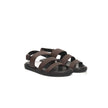 Cerruti 1881 Braune Rindsleder Herren Sandale