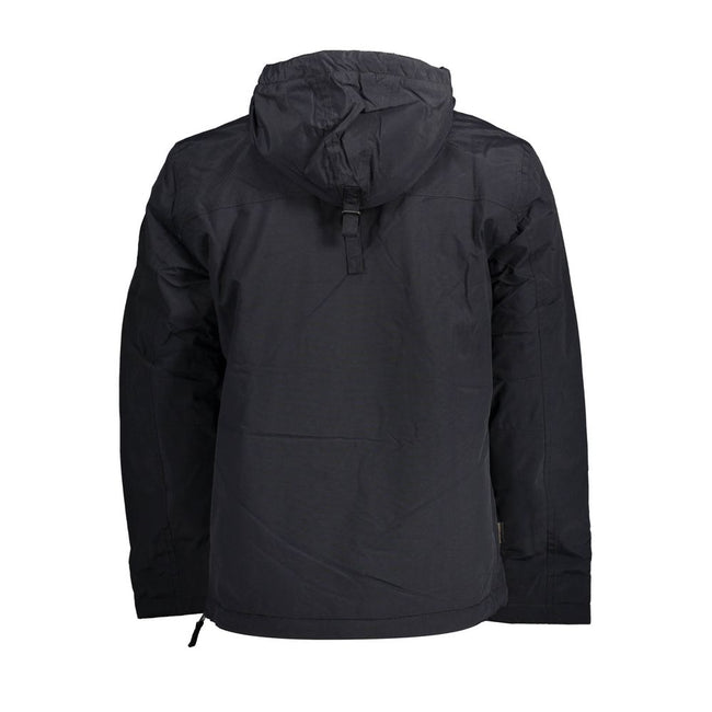Napapijri Schwarze Herrenjacke aus Polyamid