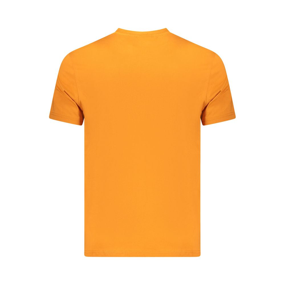 Napapijri Arancione Baumwoll-T-Shirt für Herren