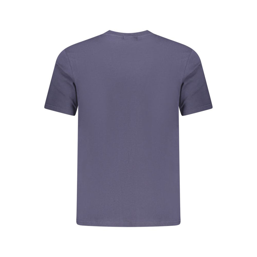 Napapijri Blu Baumwoll-T-Shirt für Herren
