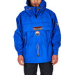 Ladakh Blaue Herrenjacke aus Polyester