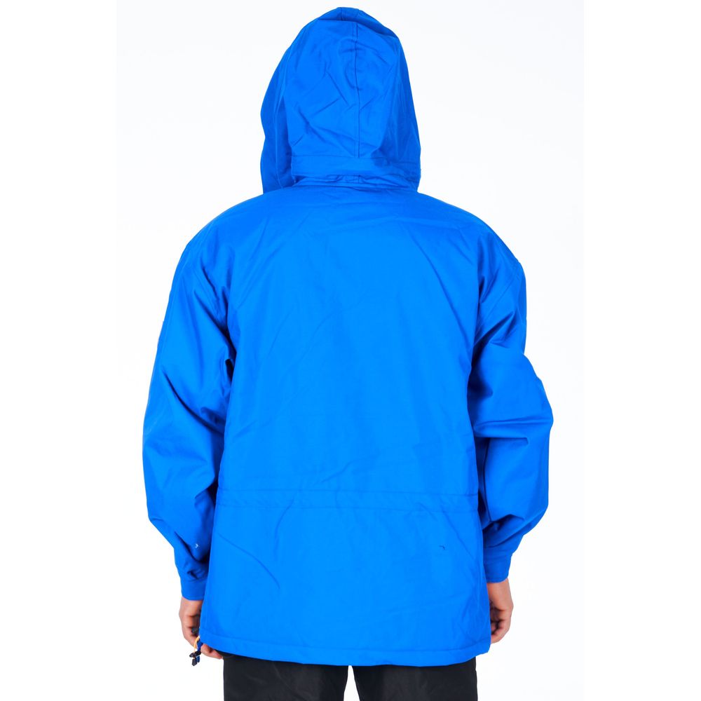 Ladakh Blaue Herrenjacke aus Polyester