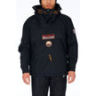 Ladakh Schwarze Herrenjacke aus Polyester