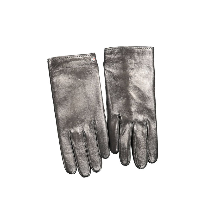 Tommy Hilfiger Schwarzer Lederhandschuh