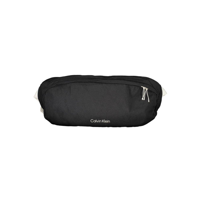 Calvin Klein Schwarze Polyester Handtasche