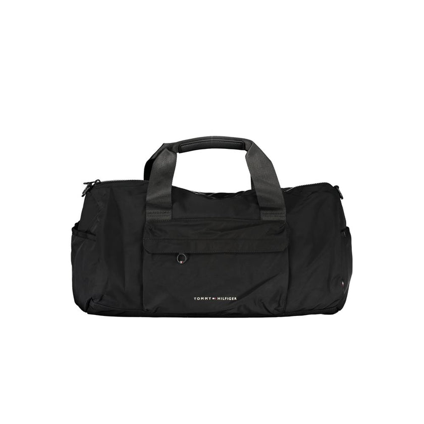 Tommy Hilfiger Schwarze Polyester Handtasche