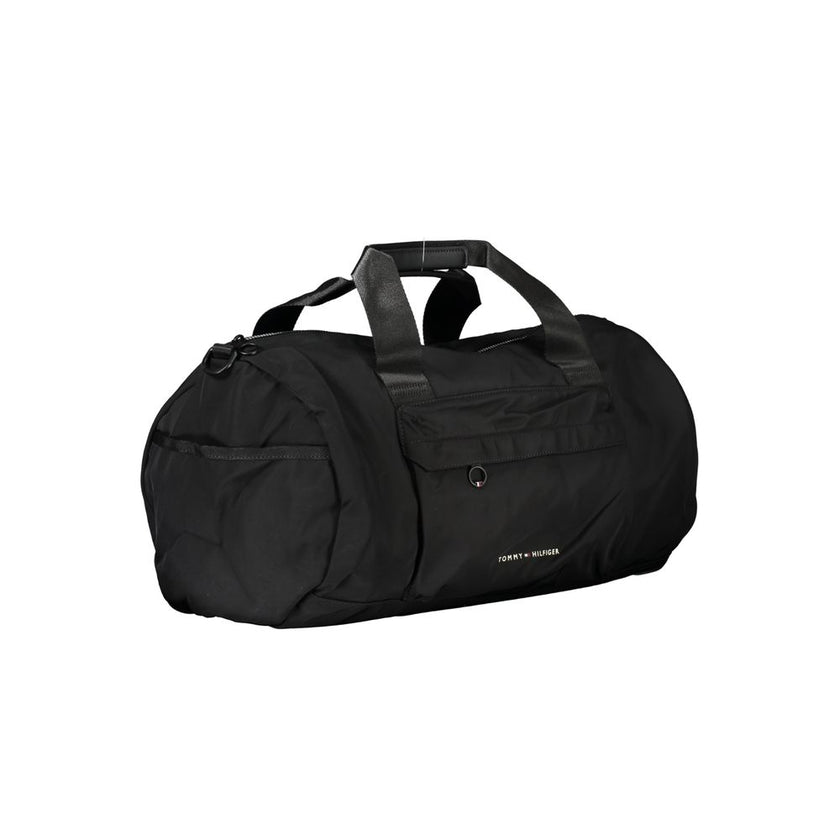Tommy Hilfiger Schwarze Polyester Handtasche