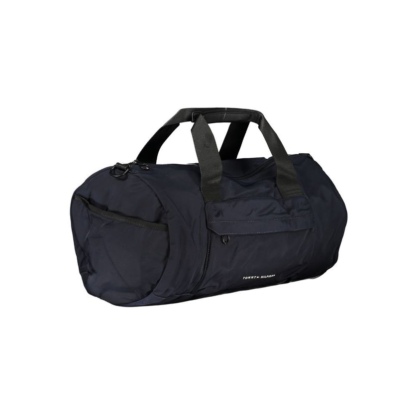 Tommy Hilfiger Blaue Polyester Handtasche