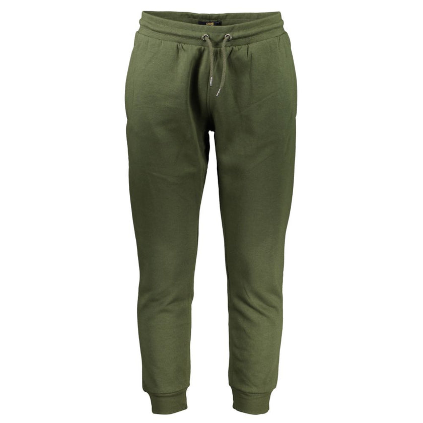 Cavalli Class Grüne Baumwollhose